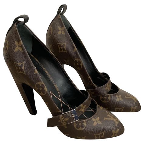 louis vuitton denim heels|louis vuitton heels for sale.